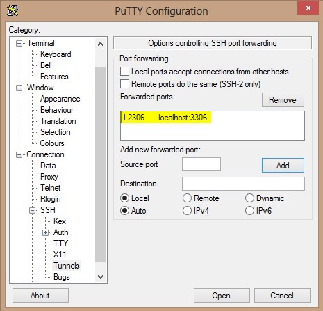 ssh-tunneling-local-port-forwarding-with-putty-on-windows-client-15