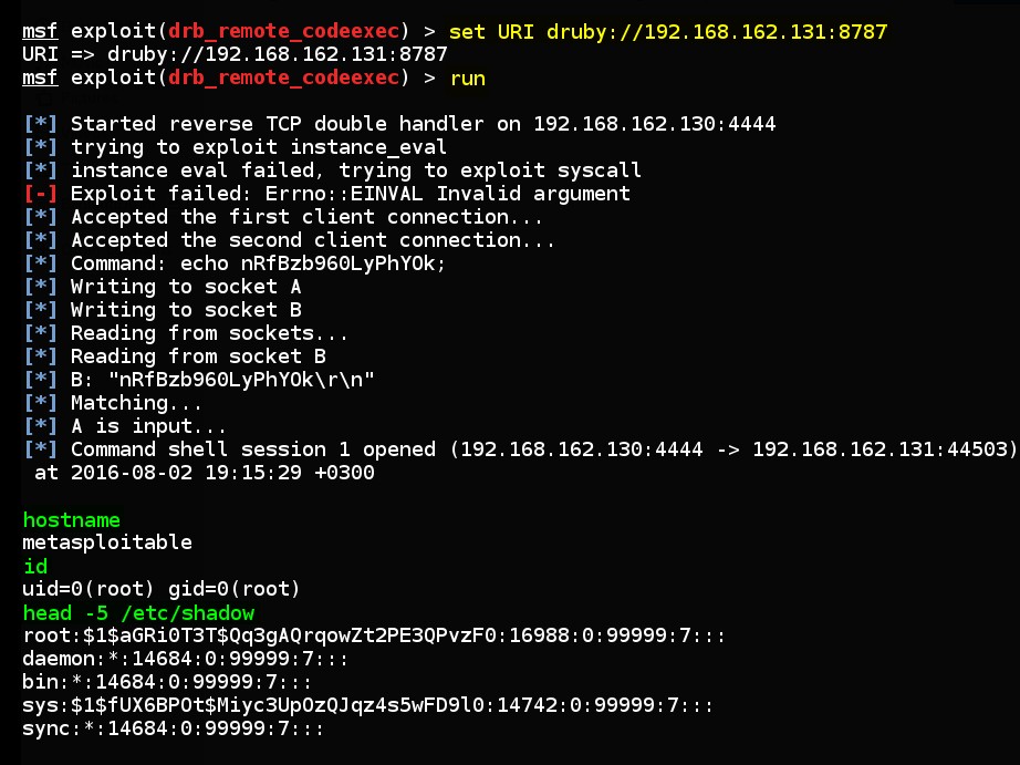 acquiring-command-line-on-linux-by-using-msf-drb-remote-codeexec-exploit-module-03